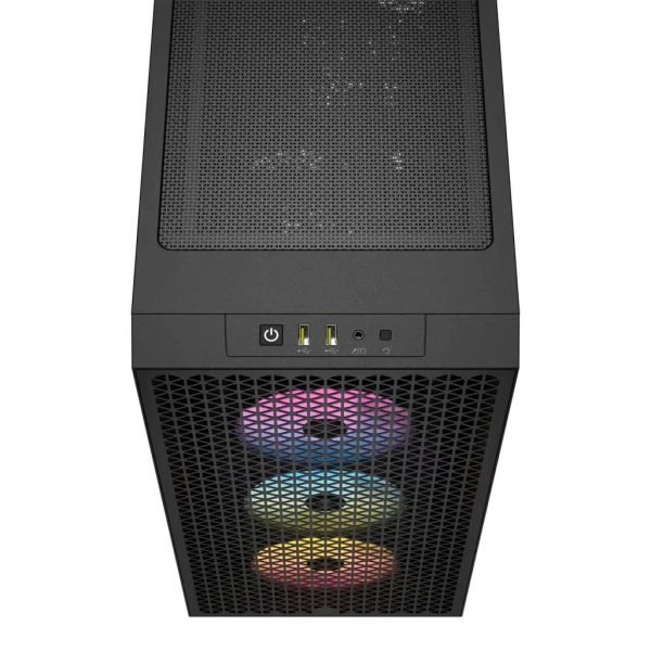 gabinete corsair 3000d airflow rgb negro