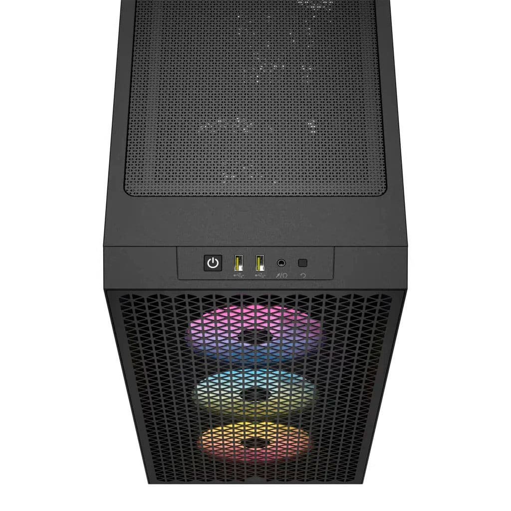 gabinete corsair 3000d airflow rgb negro