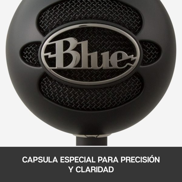 micrófono blue snowball ice black