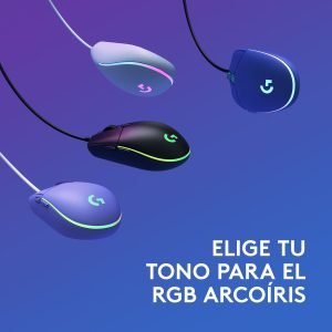 mouse logitech g203 lightsync colores
