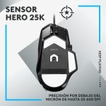 mouse logitech g502 x wired black