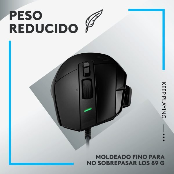 mouse logitech g502 x wired black