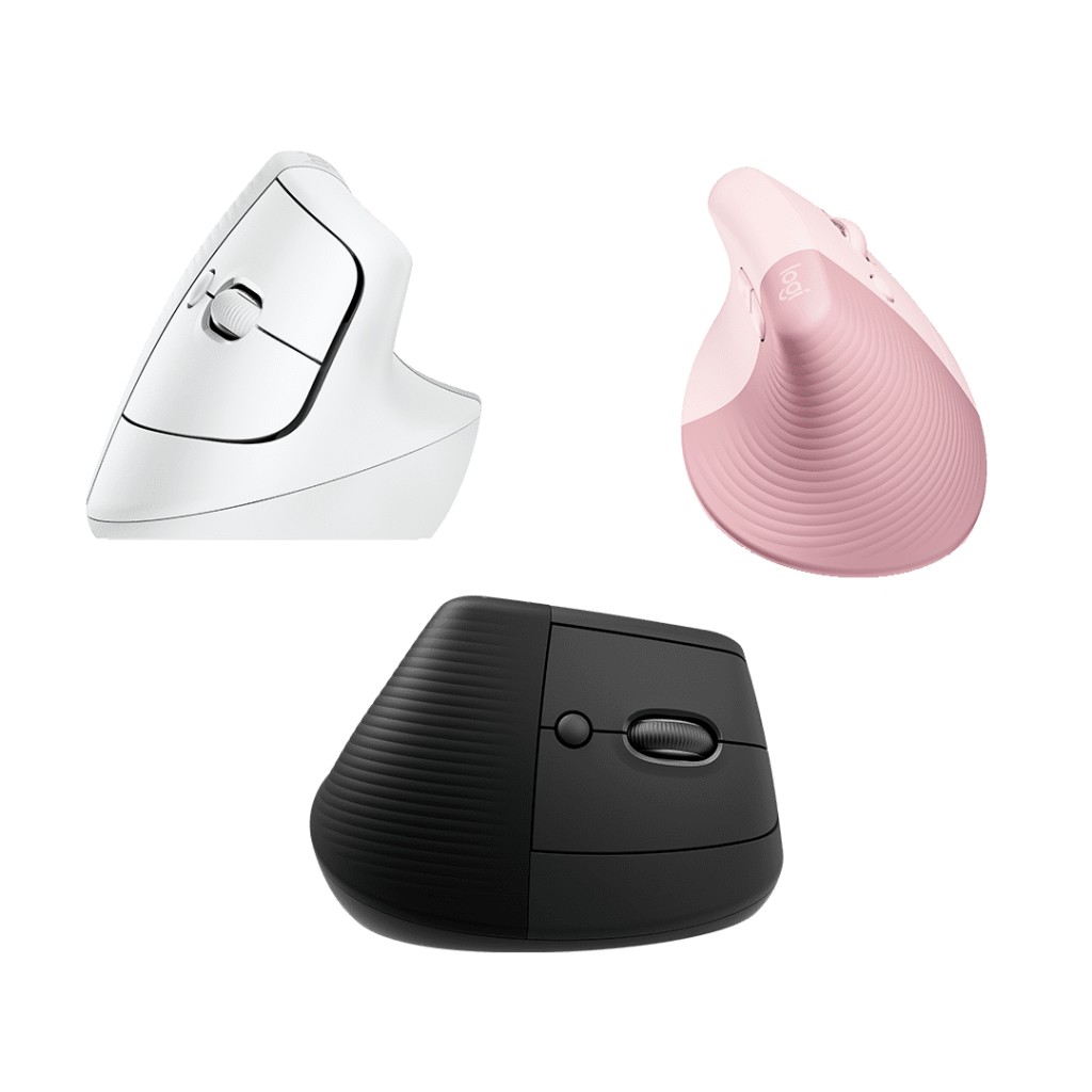 mouse logitech lift vertical ergonómico