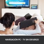 teclado logitech k400 plus inalámbrico