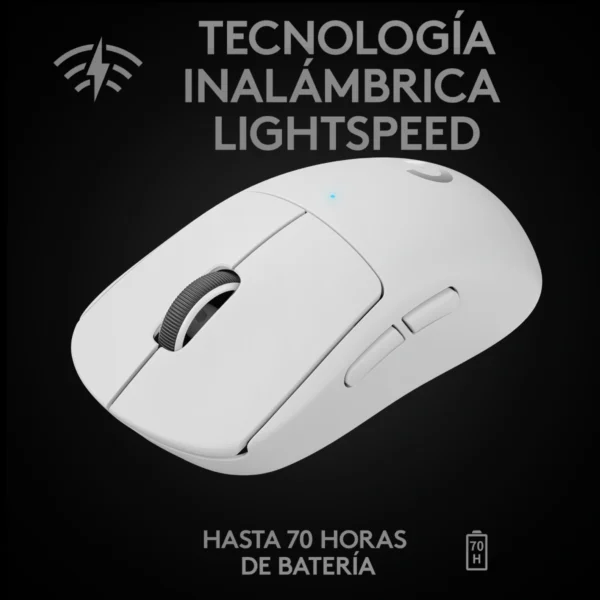 Mouse inalámbrico Logitech G PRO X SUPERLIGHT White (4)
