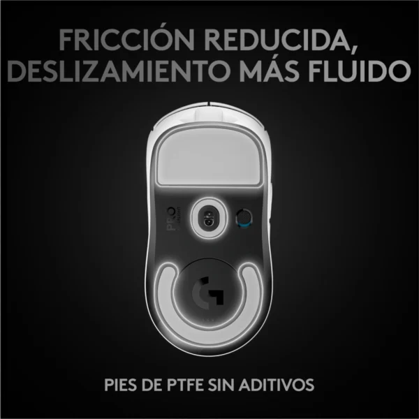 Mouse inalámbrico Logitech G PRO X SUPERLIGHT White (6)