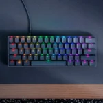 Razer Huntsman Mini Switch Clicky Optical Purpura Español Negro
