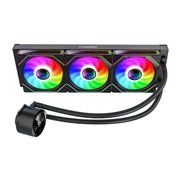 Refrigeracion Gamemax Iceburg 360 digital ARGB Black