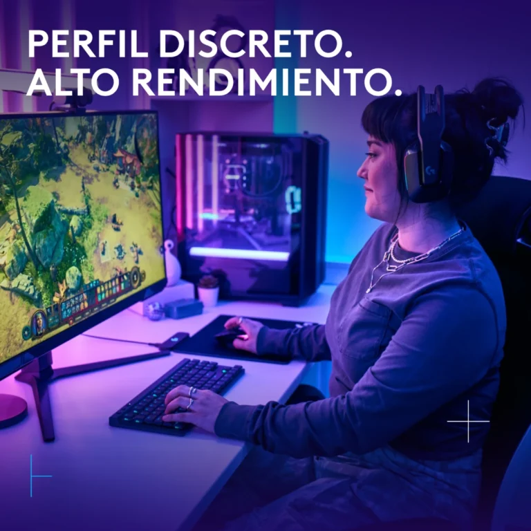 Teclado Logitech G515 LIGHTSPEED TKL Tactile Black