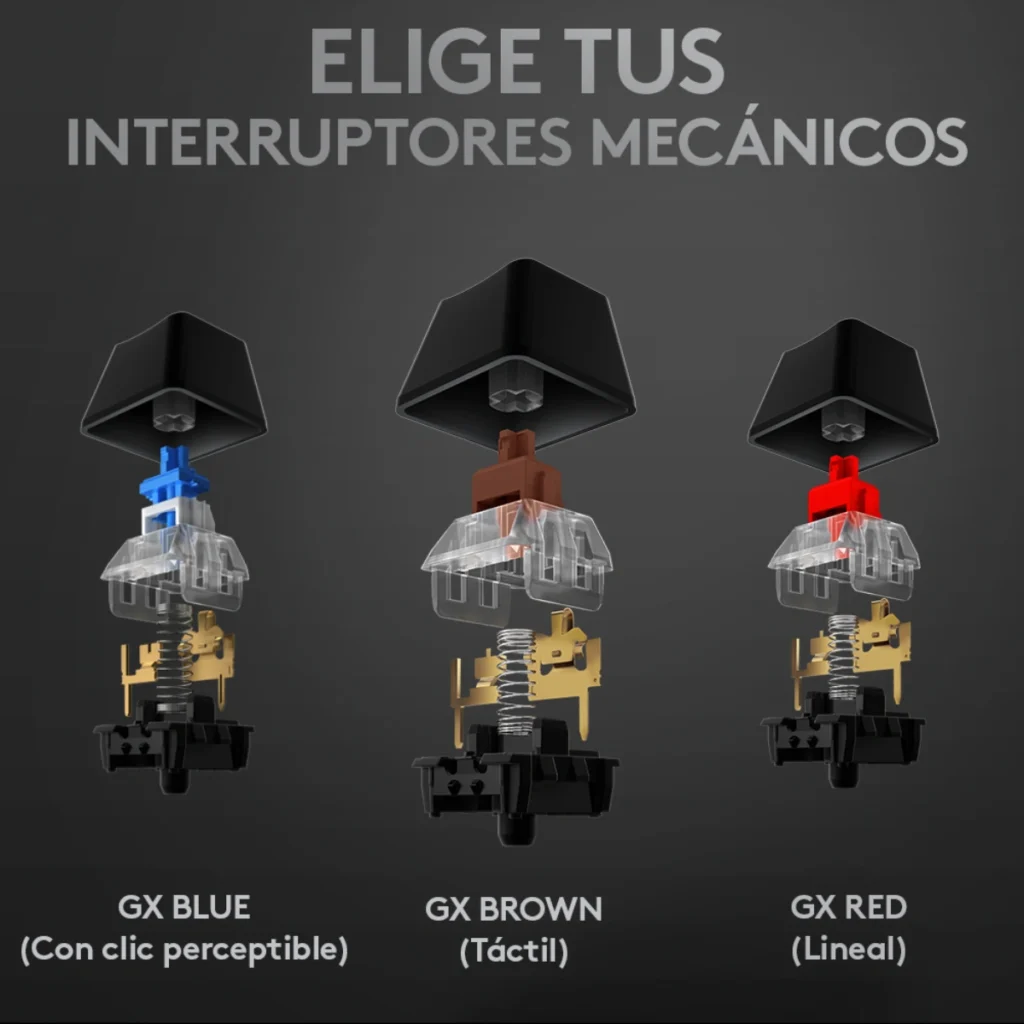 Teclado Mecánico Logitech G513 Carbón