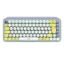 Teclado Mecánico Logitech POP Keys Español Inalámbrico Color Menta