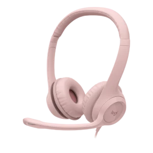 Audífono con Micrófono Logitech H390 USB Rosa