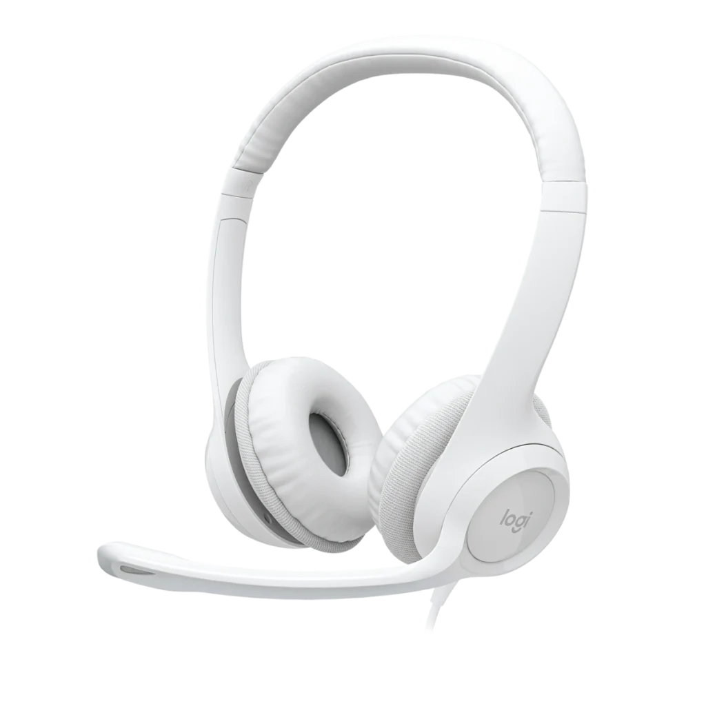 Audífono con Micrófono Logitech H390 USB White