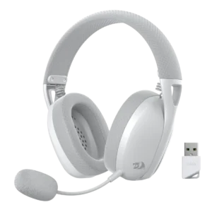 Audífonos Gamer Inalámbricos Redragon IRE Pro H848 White