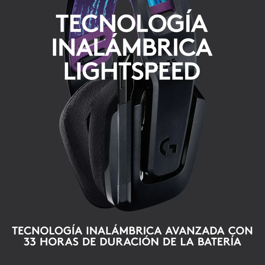 Audífonos Logitech G535 Lightspeed Wireless Black