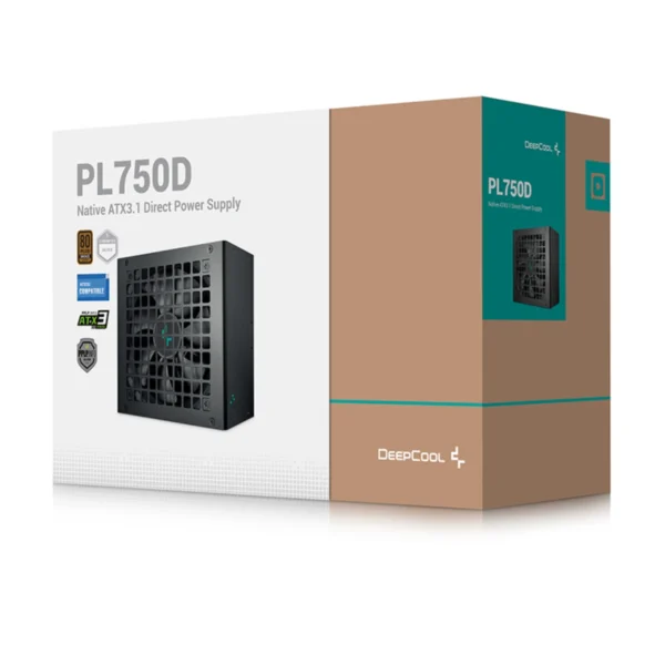 Deepcool PL750D 750W 80 Plus Bronze caja