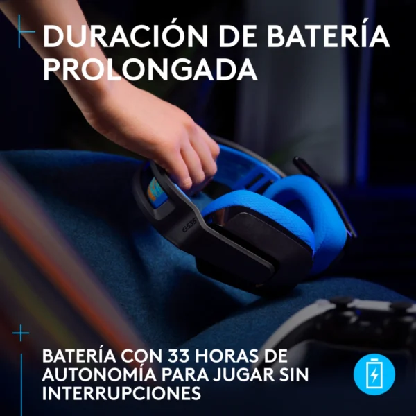 Headset Inalámbrico Logitech G535 Lightspeed Wireless Blue