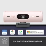 Webcam Logitech Brio 500 Full HD Rosa