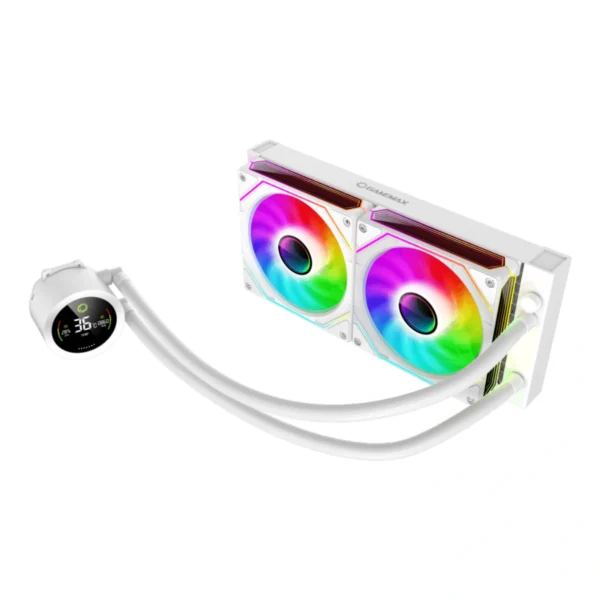 cooler Líquido Gamemax Iceburg 240 Digital White