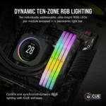 Memoria RAM Corsair Vengeance RGB 16GB DDR5 5200MHz
