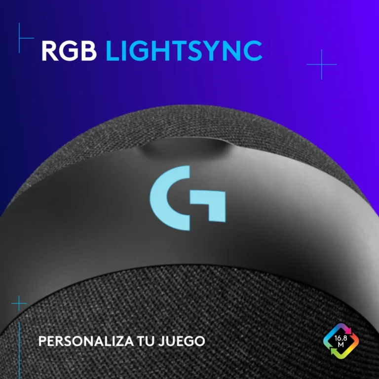 Micrófono Logitech Yeti Orb Black con RGB LIGHTSYNC
