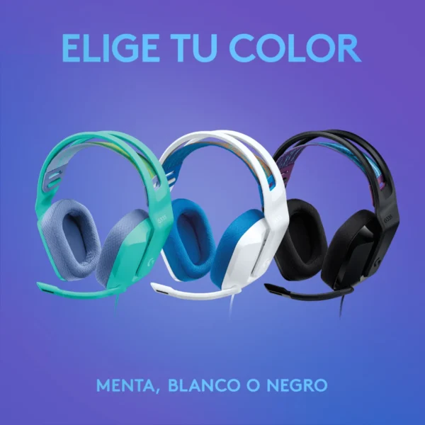 Audífono Gamer Logitech G335 Colores