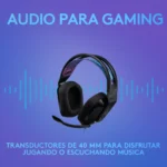Audífono Logitech G335 Blac para Gaming